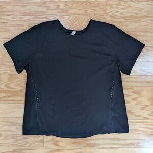 Lululemon UV Protection Running Short Sleeve Shirt Black